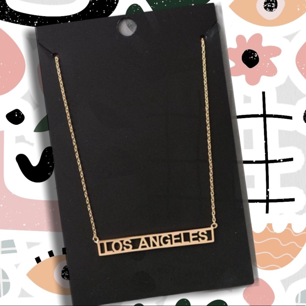 Lost In Los Angeles Dainty Necklace